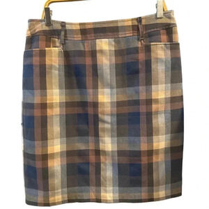 Plaid skirt